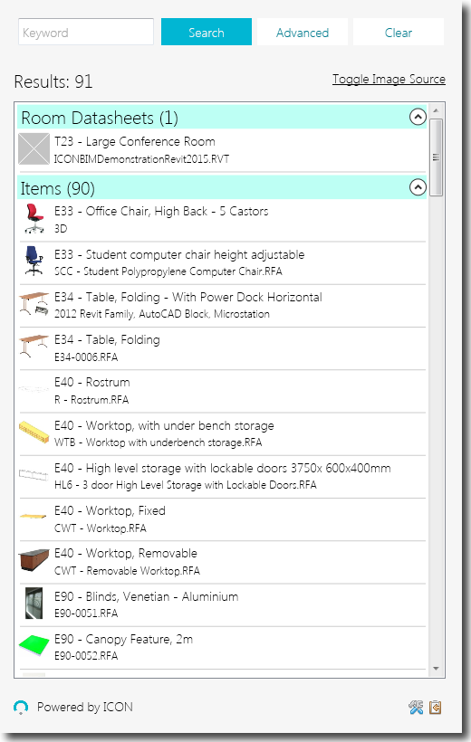 IconSystem Revit Integration - Family Library Add-In