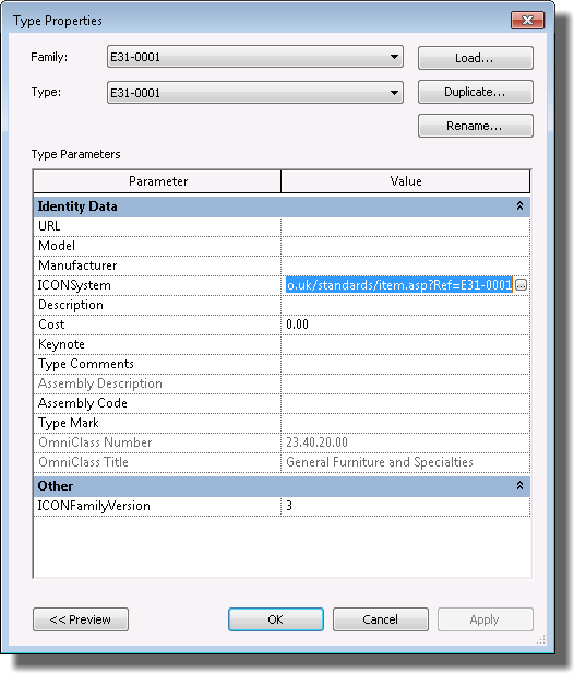 IconSystem Revit Integration - Family Library Add-In